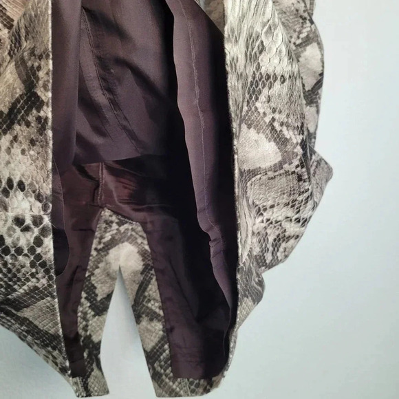 MICHAEL Michael Kors Women's Straight & Pencil Skirt 10 Multicolor Snake Print - Picture 5 of 10
